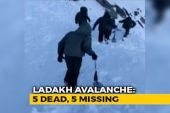 5 Dead, 5 Trapped As Avalanche Hits SUV In Khardung La Pass, Ladakh 5 Dead, 5 Trapped As Avalanche Hits SUV In Khardung La Pass, Ladakh