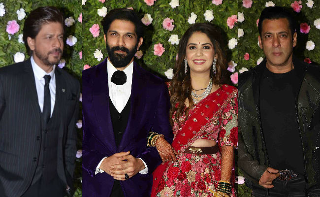 Shah Rukh, Salman Khan, Amitabh Bachchan Lead Celeb Roll Call At Raj Thackeray's Son's Reception