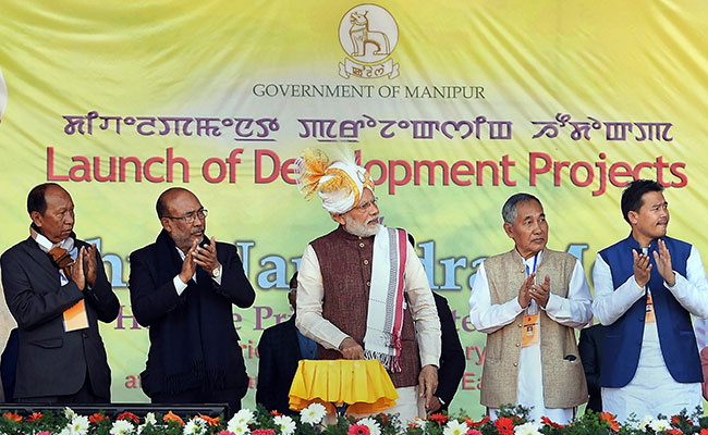 Manipur Projects Were "Lying In Ditch" Till BJP Came To Power: PM Modi