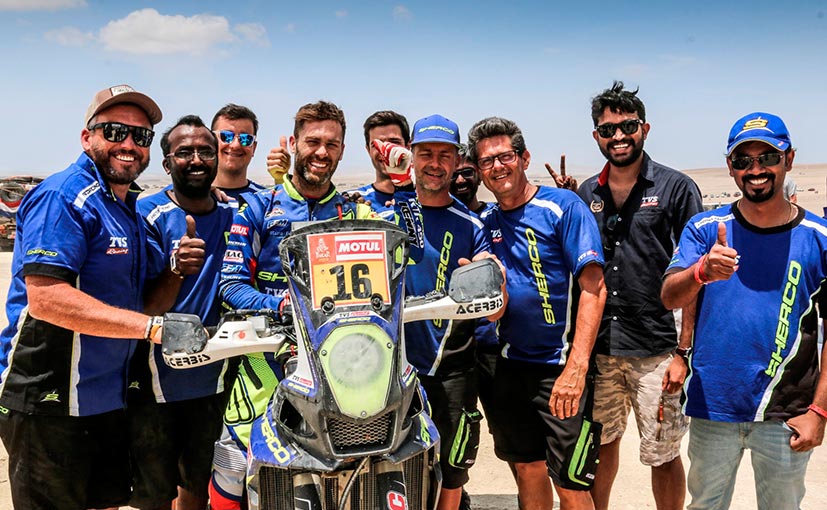 Dakar Rally 2019: TVS' Michael Metge Wins Stage 9; Oriol Mena Finishes 9th