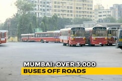 BEST Strike Hits Normal Life In Mumbai BEST Strike Hits Normal Life In Mumbai