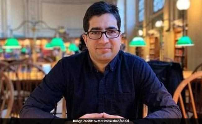 J&K Leader Shah Faesal Detained Under Stringent Public Safety Act