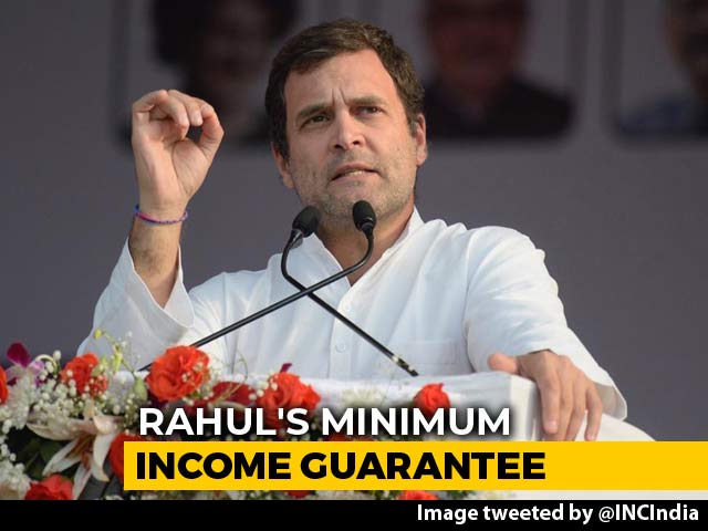 Rahul Gandhi's Gamechanger? Minimum Income Guarantee If Voted To Power