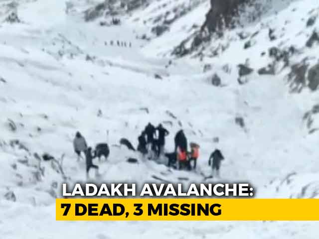 2 More Bodies Found At Ladakh Avalanche Site, Number Of Dead Rise To 7