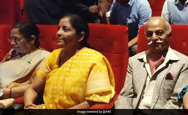 "#HighJosh": Nirmala Sitharaman After Watching <i>Uri</i> With Veterans