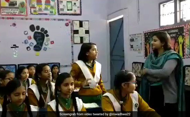 Manish Sisodia's Post On 'Happiness Class'. Unique Response From Kids