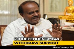 As 2 Exits Jolt Coalition, HD Kumaraswamy "Totally Relaxed" As 2 Exits Jolt Coalition, HD Kumaraswamy "Totally Relaxed"
