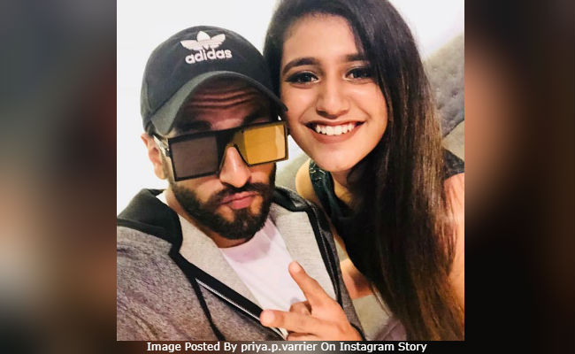 Priya Prakash Varrier, 'Big Fan' Of Ranveer Singh, Wanted To Star In <i>Simmba</i>