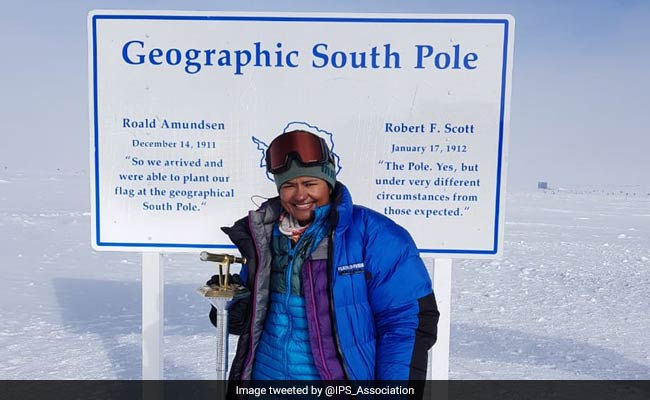 Aparna Kumar Becomes First Female IPS Officer To Reach South Pole
