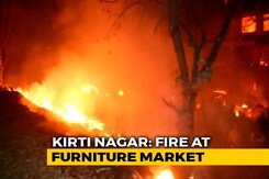Massive Fire At Delhi Furniture Market, Nearly 100 Shanties Destroyed Massive Fire At Delhi Furniture Market, Nearly 100 Shanties Destroyed