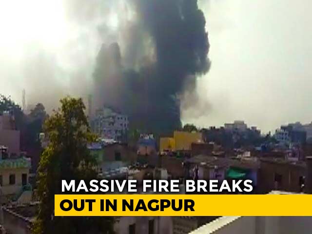 Massive Fire At Hospital Being Built In Nagpur, Blaze Under Control