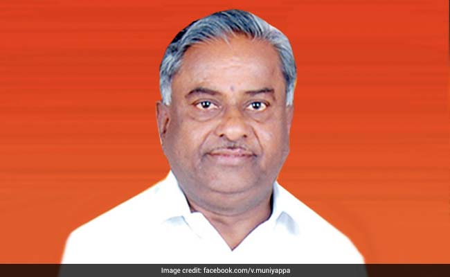 Congress' V Muniyappa Appointed As Political Secretary To HD Kumaraswamy