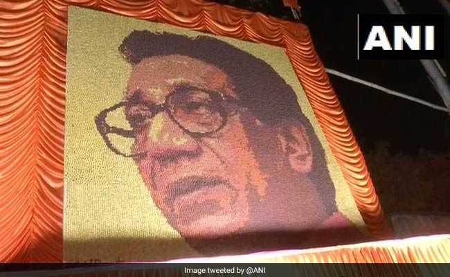Bal Thackeray's Birthday: शिवसेना समर्थक ने कुछ इस अंदाज में बाला साहेब को दी श्रद्धांजलि, 33 हजार रुद्राक्ष से बनाई तस्वीर