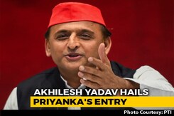 Happy Congress Promoting New Leaders: Akhilesh Yadav On Priyanka Gandhi Happy Congress Promoting New Leaders: Akhilesh Yadav On Priyanka Gandhi