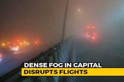 Dense Fog Over Delhi, Several Flights And Trains Delayed Dense Fog Over Delhi, Several Flights And Trains Delayed