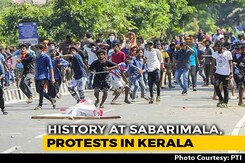 Kerala A War Zone After 2 Women Enter Sabarimala, 750 Arrested Kerala A War Zone After 2 Women Enter Sabarimala, 750 Arrested