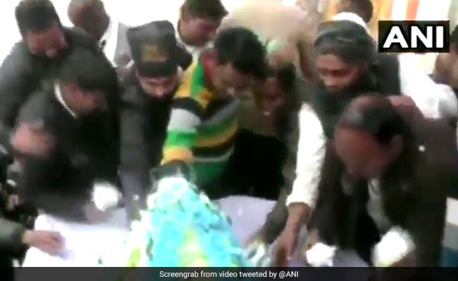 Cake Loot, Dancers At Events To Celebrate Mayawati's Birthday