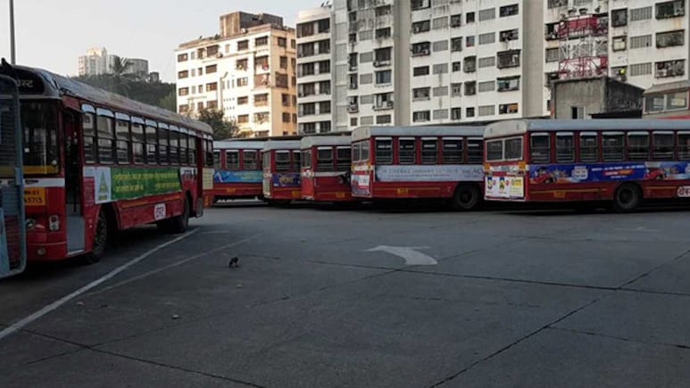Mumbai Bus Services Hit As Transport Body Employees Go On Indefinite Strike