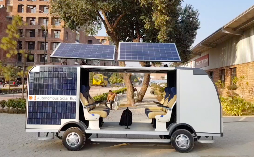 Students Design Driverless Bus That Runs on Solar Power, Costs Rs. 15 Lakh
