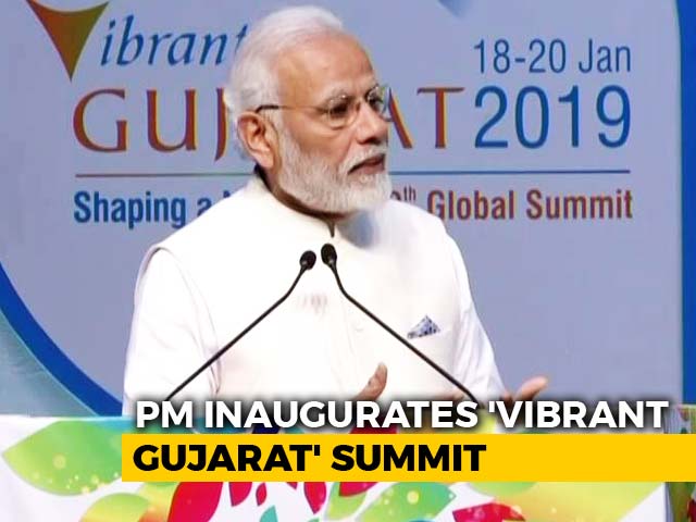"India Ready For Business As Never Before": PM At Vibrant Gujarat Summit