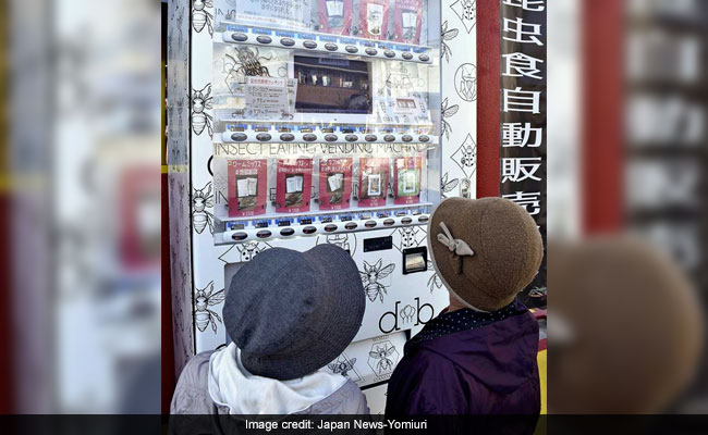 Crickets, Beetles, Tarantulas: Vending Machine In Japan Sells Bug Treats