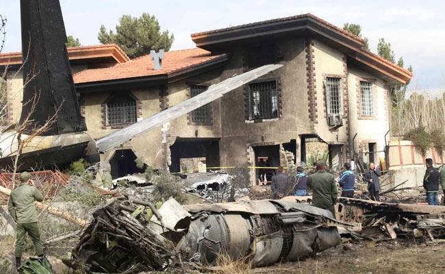 15 Dead As Cargo Plane Overshoots Runway In Iran, Crashes, 1 Survives