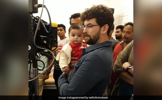Guess Who Visited Neil Nitin Mukesh On The Sets Of <I>Bypass Road</I>?