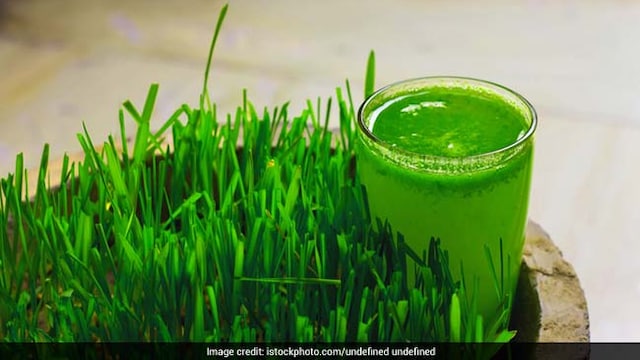 Wheatgrass is a good source of protein and can help in losing weight