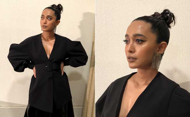 How To Pair Winged Liner With A Top Knot Hairstyle Like Sayani Gupta