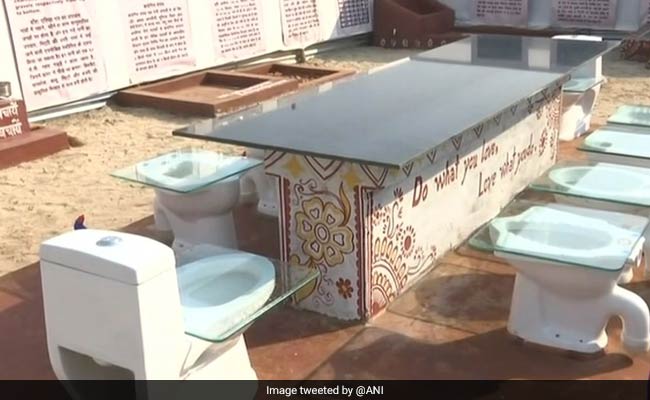 At Kumbh Mela 2019, Unique "Toilet Cafeteria" A Big Draw. See Pics
