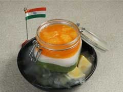 Tricolor Thai Fruit Jelly