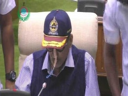 "Fully In <i>Hosh</i>," Ailing Manohar Parrikar Retorts, Presents Goa Budget "Fully In <i>Hosh</i>," Ailing Manohar Parrikar Retorts, Presents Goa Budget