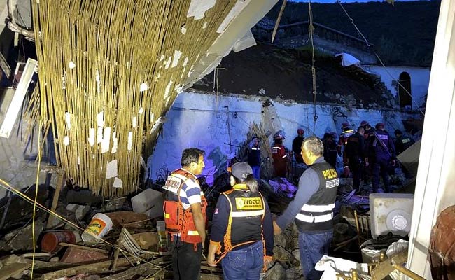 15 Dead As Landslide Crashes Into Hotel During Wedding Celebration