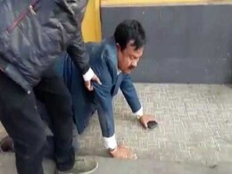 Assam BJP Leader Beaten, Pulled By Hair Amid Citizenship Bill Protest Assam BJP Leader Beaten, Pulled By Hair Amid Citizenship Bill Protest