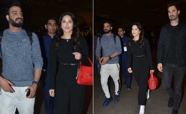 Sunny Leone's Black Jumpsuit Will Surely Make You Want To Get One Too