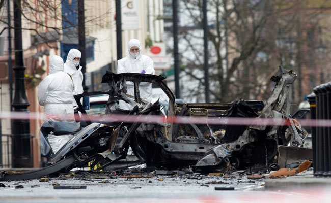 Car Bomb Explodes Outside Courtroom In Northern Ireland