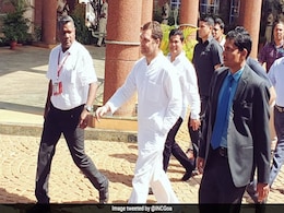 पर्रिकर से मुलाकात के बाद बोले राहुल गांधी- उन्होंने मुझे बताया उनका नए राफेल सौदे से कोई लेना-देना नहीं पर्रिकर से मुलाकात के बाद बोले राहुल गांधी- उन्होंने मुझे बताया उनका नए राफेल सौदे से कोई लेना-देना नहीं