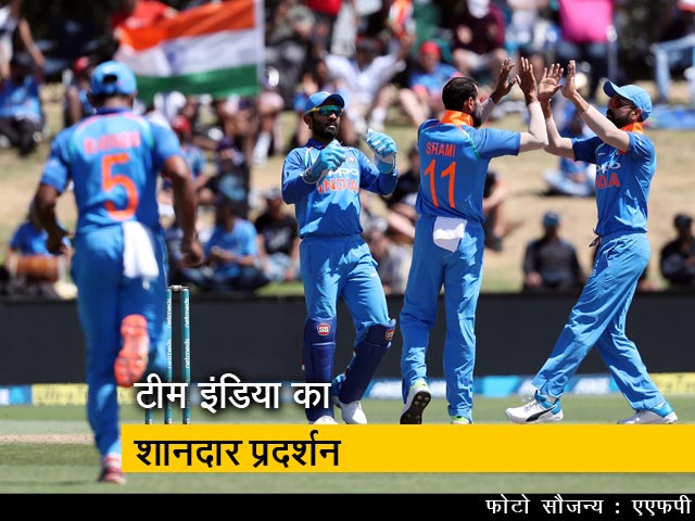 भारत ने न्यूजीलैंड को रौंदा, सीरीज 3-0 से जीती