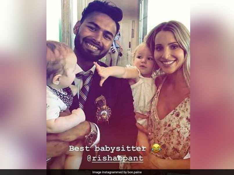 "He's A Good Sport": Tim Paine Reacts To Rishabh Pant 'Babysitting' His Kids