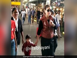 तैमूर अली खान का मम्मी करीना कपूर के साथ दिखा नया अंदाज, फोटोग्राफर्स को देखते ही करने लगे ऐसा, देखें Video तैमूर अली खान का मम्मी करीना कपूर के साथ दिखा नया अंदाज, फोटोग्राफर्स को देखते ही करने लगे ऐसा, देखें Video