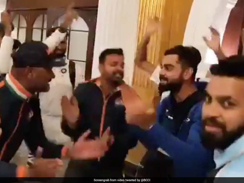 Virat Kohli Dances To "Mere Desh Ki Dharti" With Bharat Army. Watch