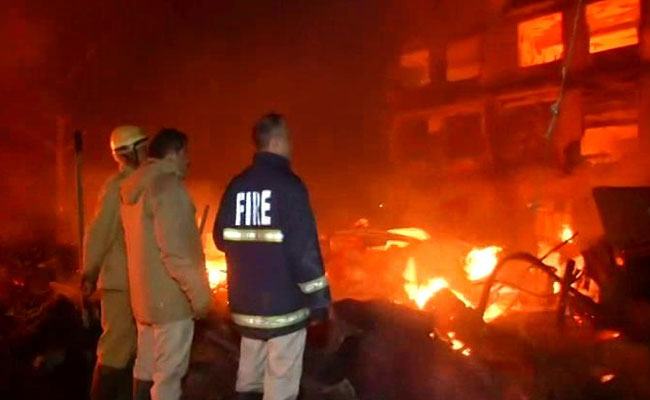 Massive Fire At Delhi Furniture Market, Nearly 100 Shanties Destroyed