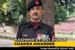 Months After Death, Kashmiri Terrorist-Turned-Soldier To Get Ashok Chakra Months After Death, Kashmiri Terrorist-Turned-Soldier To Get Ashok Chakra