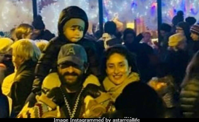 Kareena Kapoor, Saif Ali Khan Go Party Hopping With Taimur In Switzerland