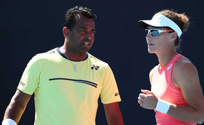 AUSOPEN:Leander Paes and Sam Stosur win, Rohan Bopanna ousted AUSOPEN:Leander Paes and Sam Stosur win, Rohan Bopanna ousted