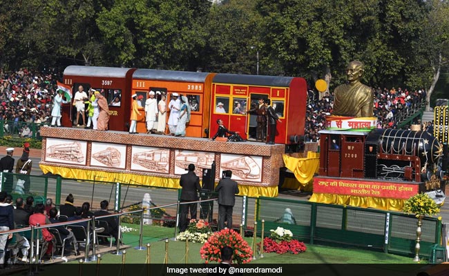 Railways Tableau Traces Gandhi Ji's Journey 'From Mohandas To Mahatma'
