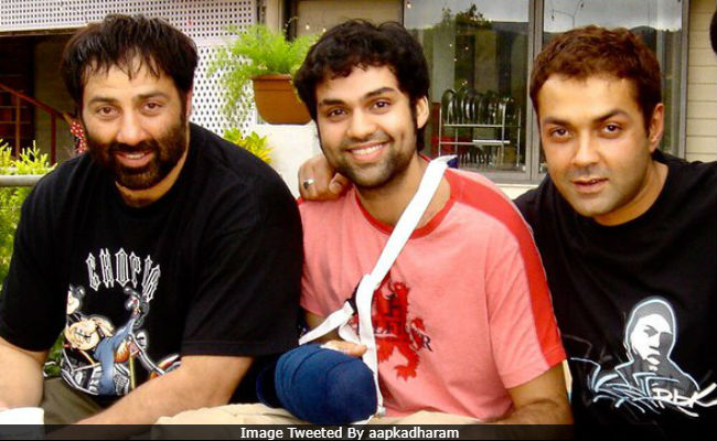 Brothers Sunny, Bobby And Abhay Deol In Epic Throwback Shared By Dharmendra