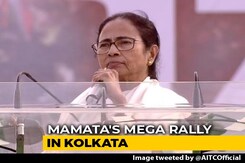 "Modi Government's Expiry Date Over": Mamata Banerjee At Opposition Rally "Modi Government's Expiry Date Over": Mamata Banerjee At Opposition Rally
