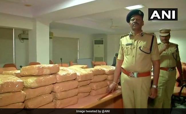 100 Kg Marijuana Seized By Excise Officials In Hyderabad, Arrest 2