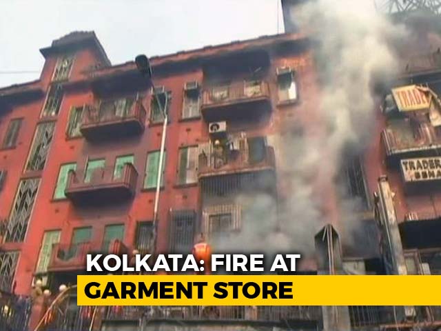 Major Fire At Kolkata Garment Store, Nearby Shops Destroyed